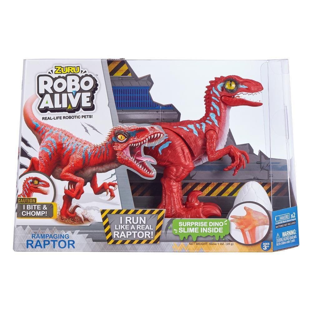 Robo Alive - Rampaging Raptor - Vermelho