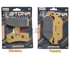 Jogo pastilha freio Stona Sint D/T Harley FXSBSE 1802 2015