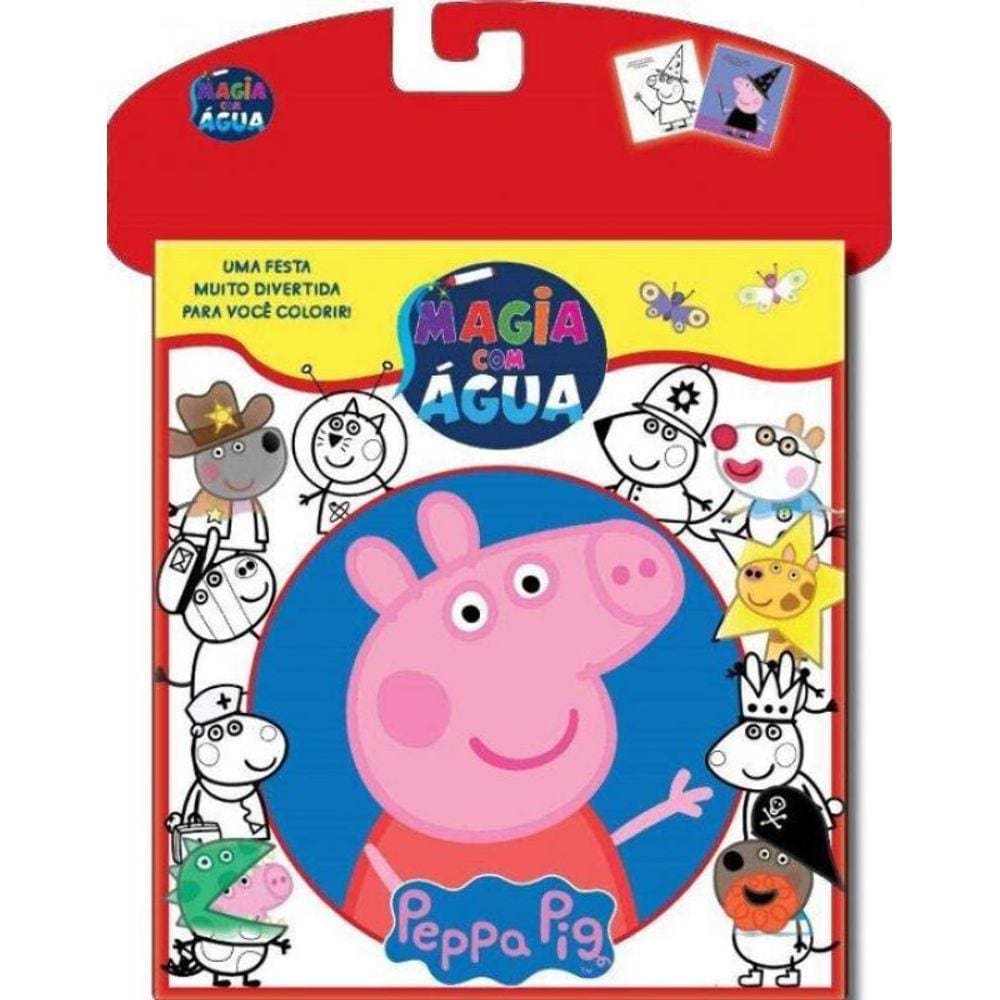 Peppa Pig Livro Magia Com Água Ed. 01