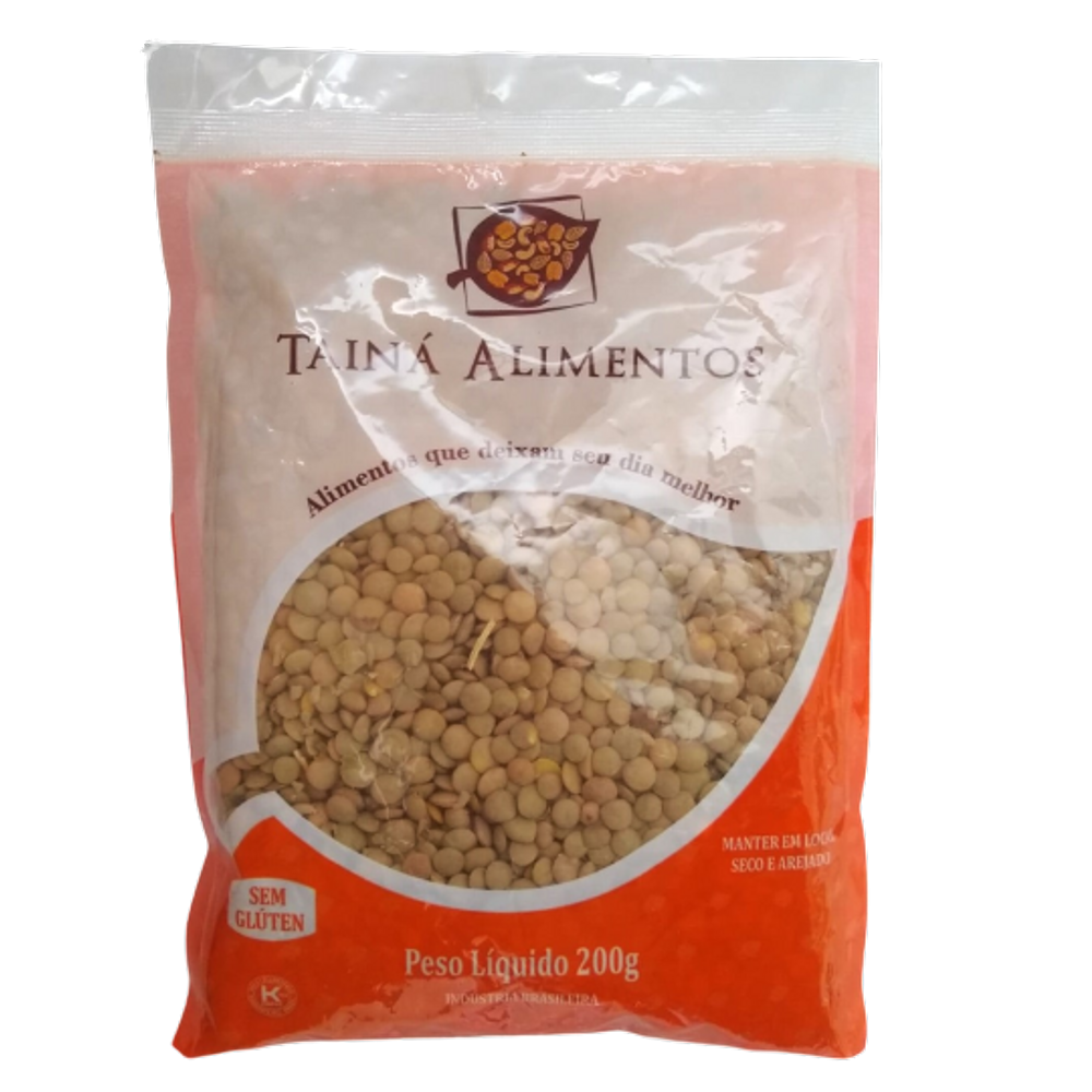 Kit 2X: Lentilha Tainá Alimentos 200g