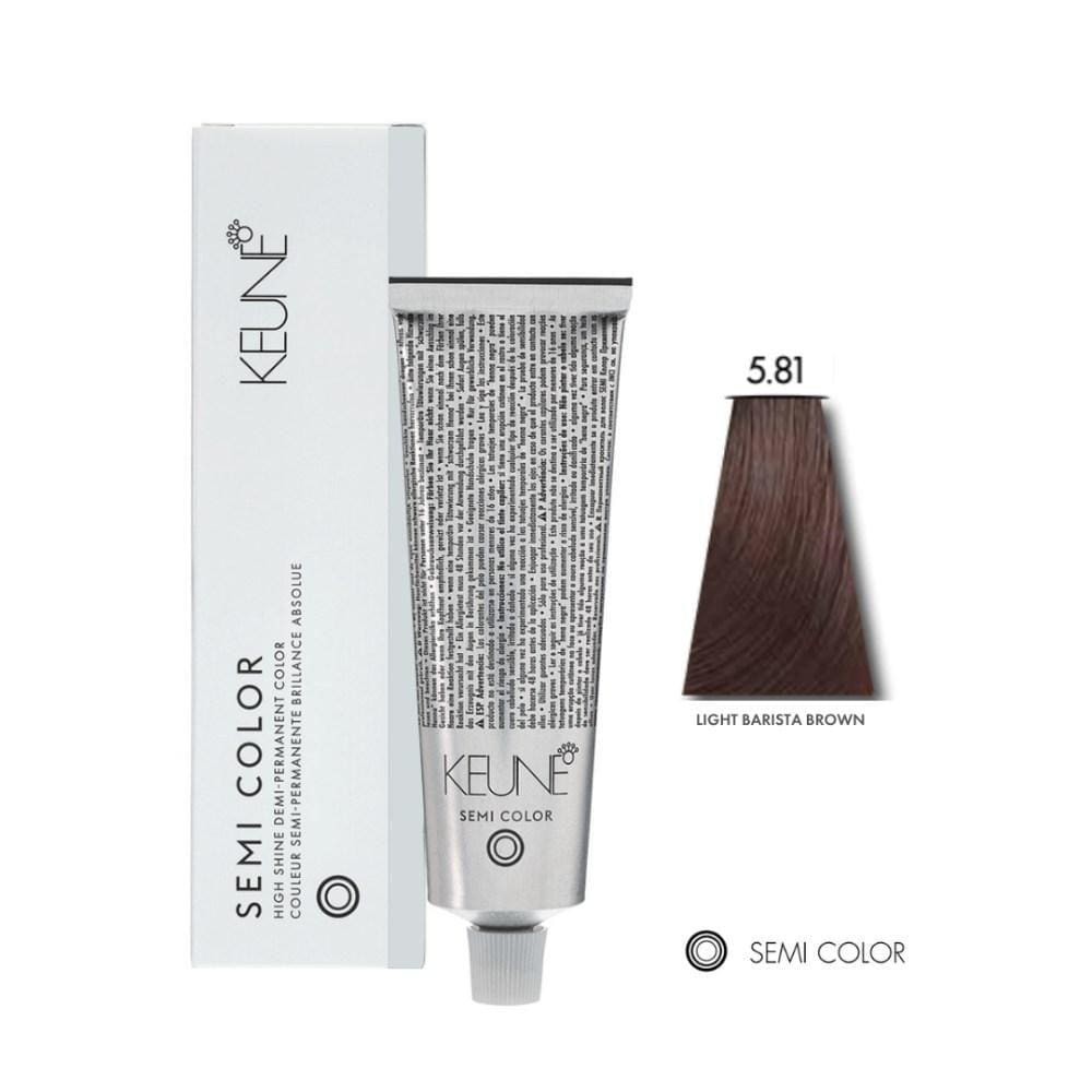 Tinta Semi Color Keune 5.81 Light Barista Brown 60ml