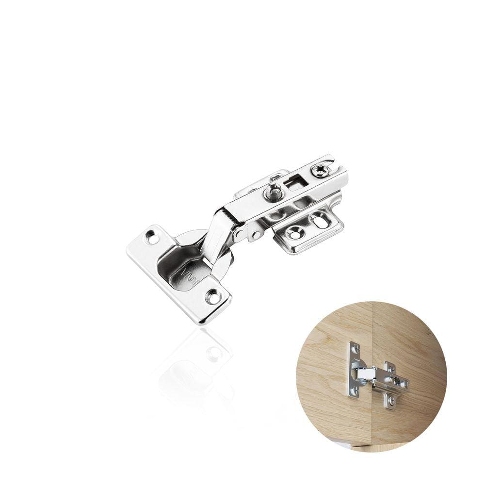 Dobradiça Reta 35 mm com Amortecedor Slide On Renna