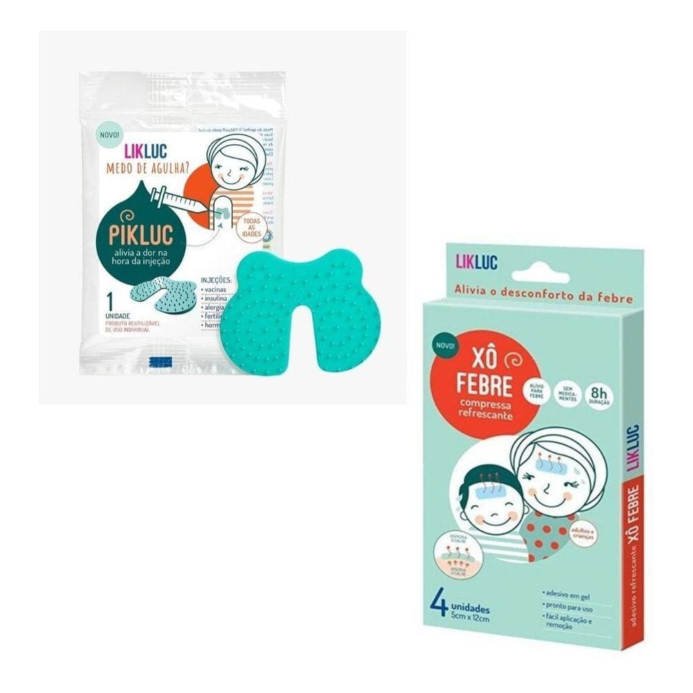 Kit Vacina Fitoterapicomedo De Agulha+ Xo Febre Pikluc Bebe