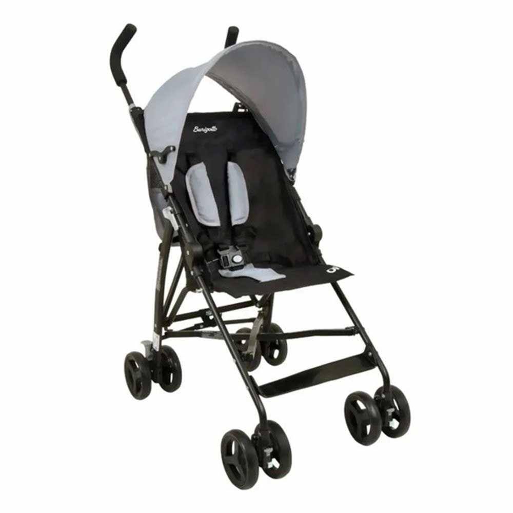 imagem-Carrinho de Bebê - Passeio - Oi - Gray Black - Burigotto