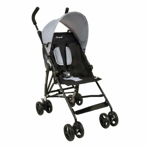 imagem-Carrinho de Bebê - Passeio - Oi - Gray Black - Burigotto