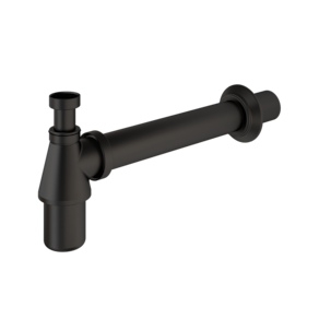 Sifão Regulavel Para Lavatario 1 X 1.1/2 Preto Fosco Fani 1680 Bk