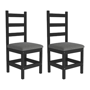 Conjunto Com 2 Cadeiras De Jantar Lívia Cr5092 Preto