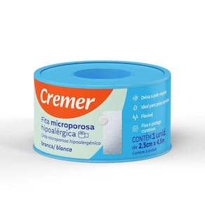Fita Microporosa 2,5X4,5 - Cremer