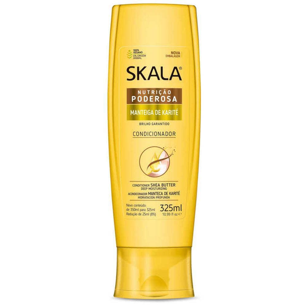 Condicionador Nutrição Poderosa Manteiga De Karité 325Ml - Skala