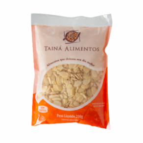 Kit 2X: Amêndoa Laminada Tainá Alimentos 200g