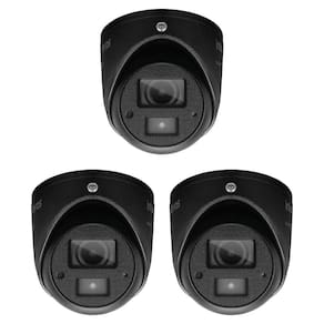 Kit 3 Câmeras Multi HD 2 Megapixels 2.8mm 20m VHD 3220 MINI D Intelbras