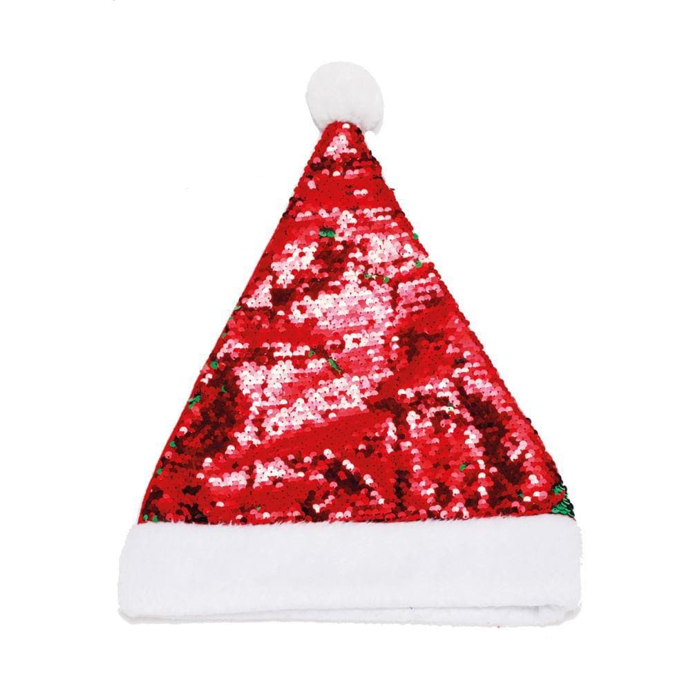 Gorro Com Paetês Vermelho 38x28x2 1922012