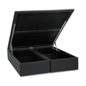 Base Baú Cinza Queen (158X198X39) - Ortobom