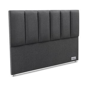 Cabeceira South Linho Cinza Queen 11x160x125 Linho
