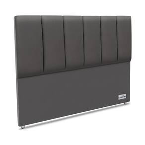 Cabeceira South Veluto Cinza Queen 11x160x125 Camurça