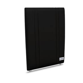 Cabeceira Tamisa Facto Preto Solteiro 8x90x125
