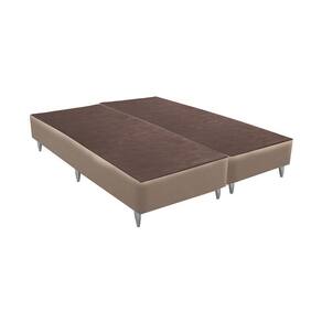 Base Sommier Linho Bege Queen (158X198X23) Linho - Ortobom