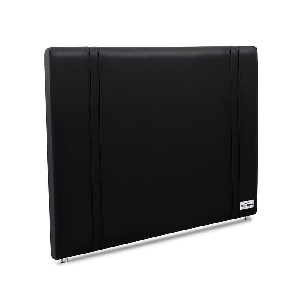 Cabeceira Tamisa Preto Queen 8x160x125
