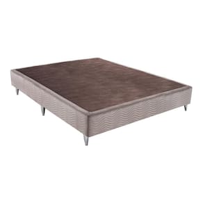 Base Camurça Bege Viúva (128X188X30) Ortobom