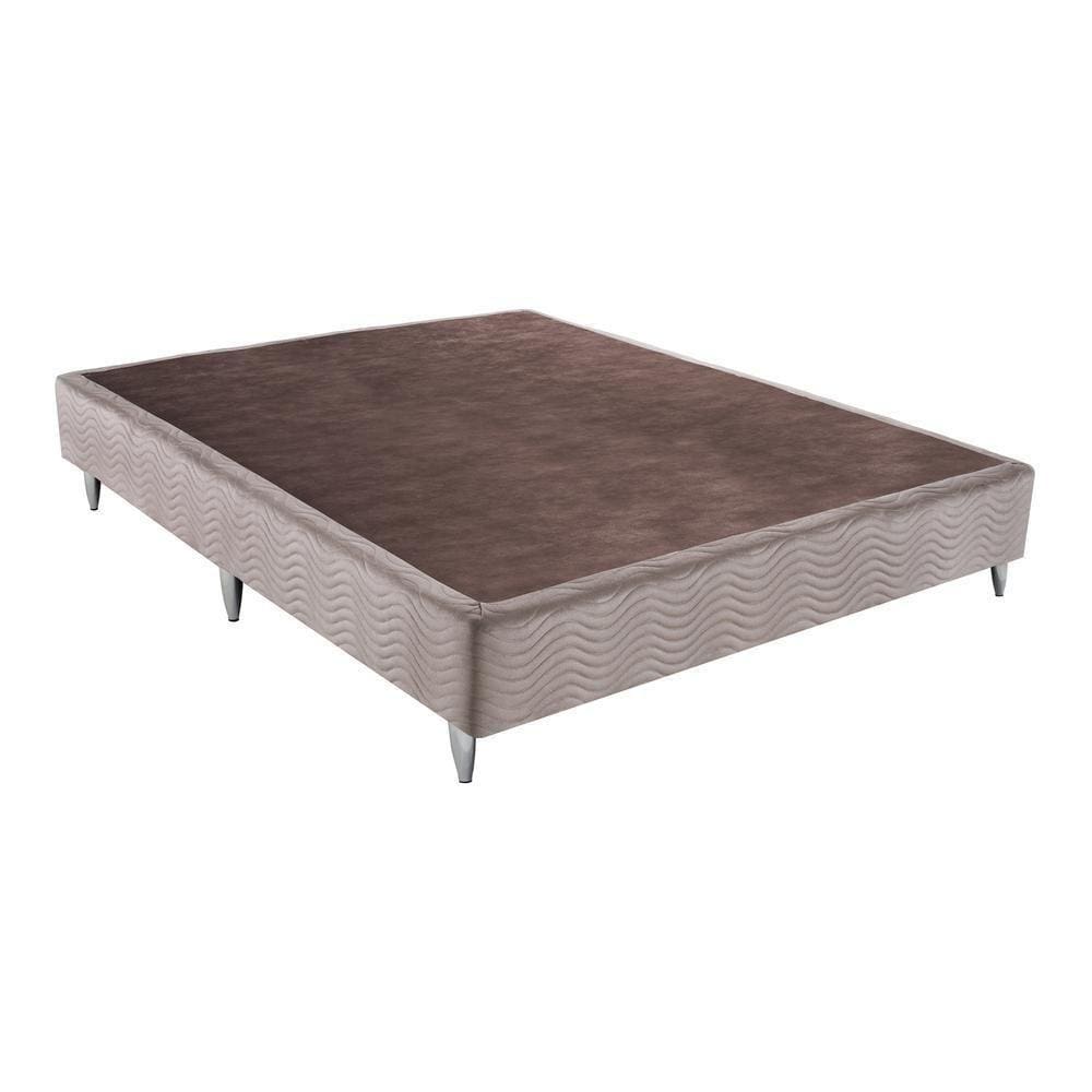 Base Camurça Bege Casal (138X188X30) Ortobom