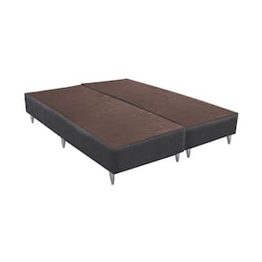 Base Sommier Linho Cinza Queen (158X198X30) Linho - Ortobom