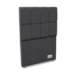 Cabeceira Piave Linho Cinza Solteiro 12x90x125 Linho