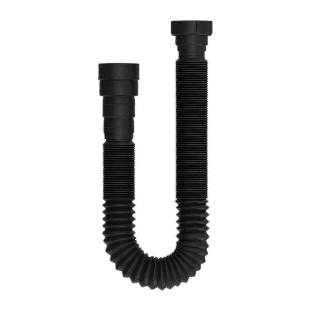 Sifão Extensivo 1,10 Metros Universal Preto 030141 Blukit
