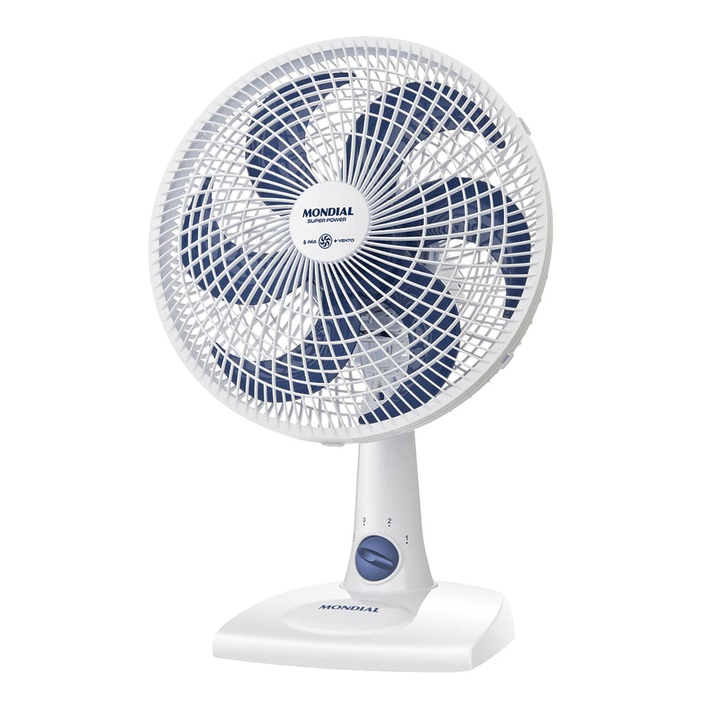 Ventilador De Mesa 30cm 6 Pás VSP-30-W Mondial Branco 127V