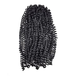 Cabelo Micro Mola Fibra Sintética 60g Crochet Braid Cor:#1