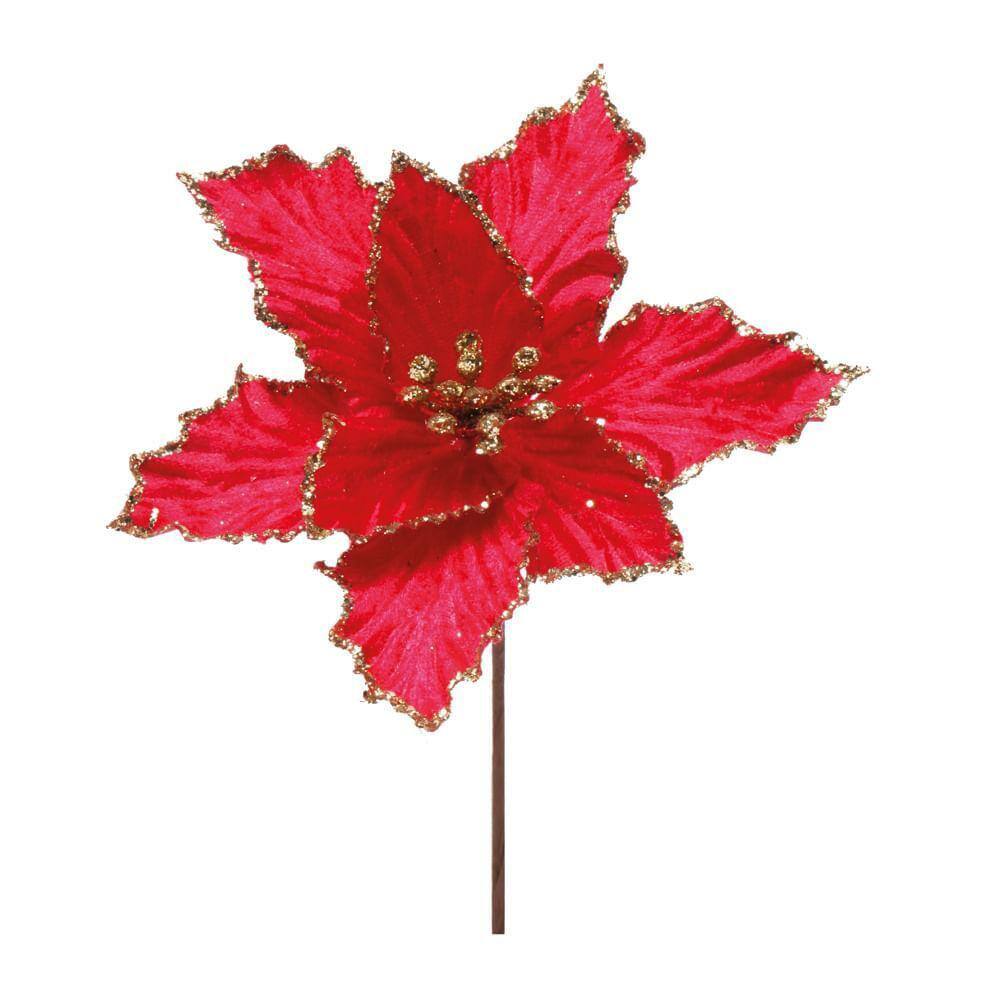 Flor De Natal Poinsetia 1un 15x10x10cm 1202135