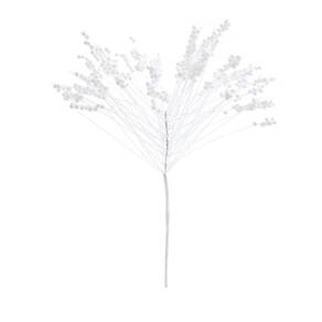 Galho Curto Natalino Branco 1un 50x25x25cm 1103078