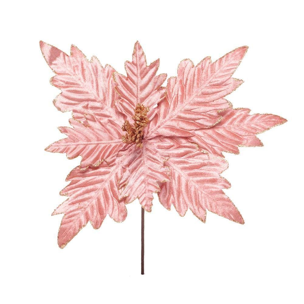 Poinsetia Decorativa Flor Artificial 30x28x28cm Unidade