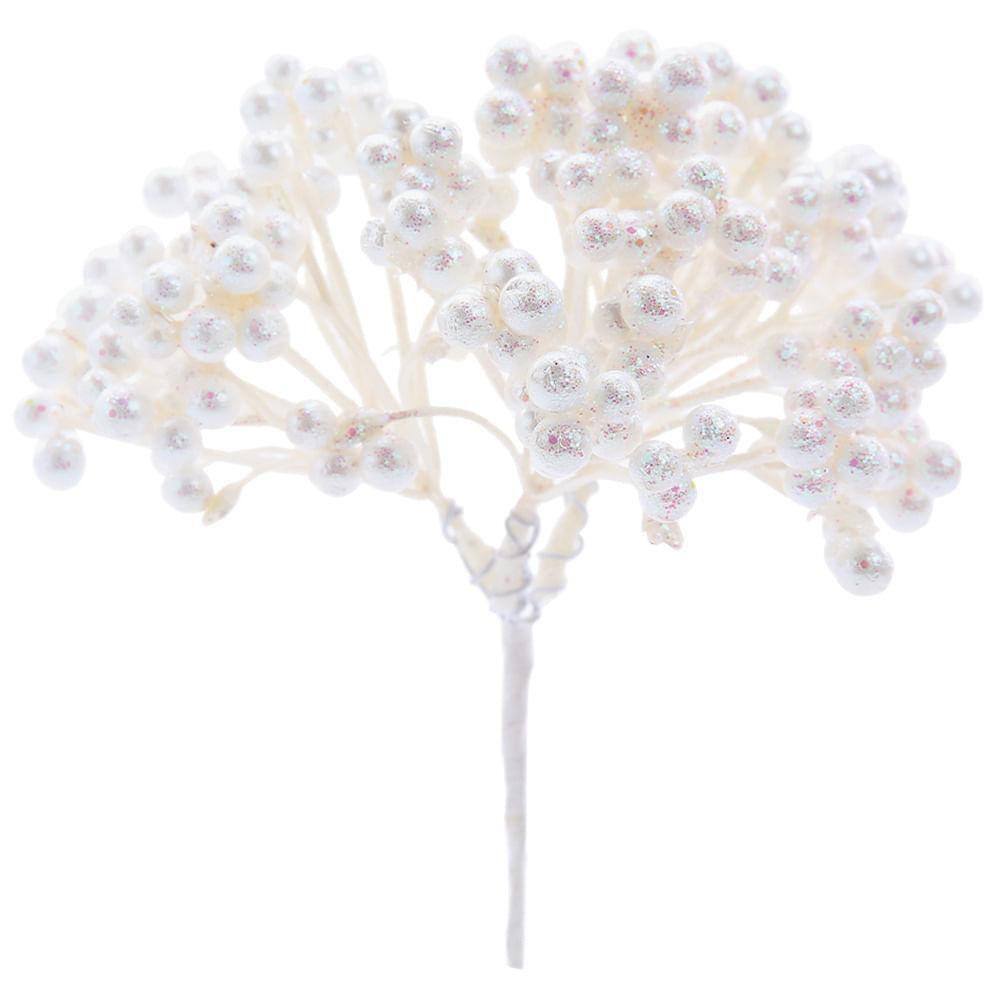 Pick Natalino C/frutas Brancas 1un 15x12x8cm 1101848