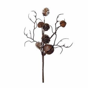 Pick Galho Natalino C/pinh/guiz Mrr 1un 30x15x5cm 1593627