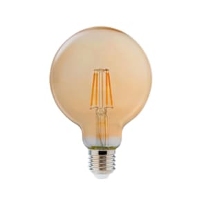 Lâmpada Avant Led Globo Retrô G95 Ambar Bivolt 4W