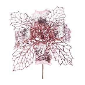 Flor De Natal Poinsetia Petal 1un 15x16x16cm 1101351
