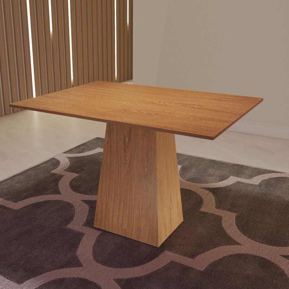 Mesa de Jantar com 120 cm- Freijó