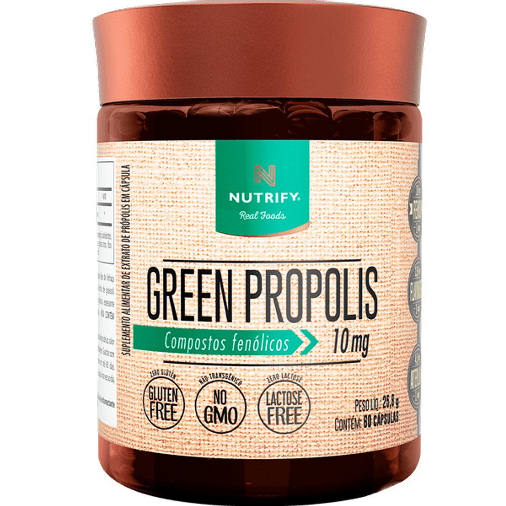 Kit 2X: Própolis Verde Nutrify 60 Cápsulas