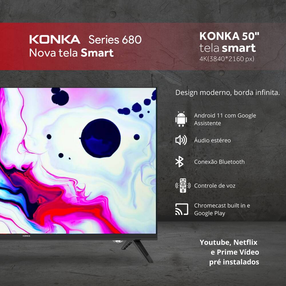 Smart TV Konka LED 50