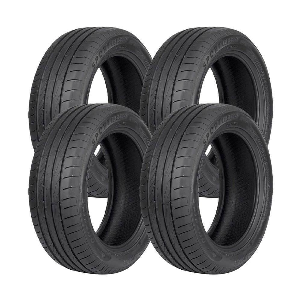 Jogo 4 Pneus Speedmax Aro 17 SPM302 225/45R17 91W Run Flat