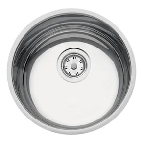 Cuba Embutir Tramontina Luna 30 Bl Em Aço Inox Polido Ø 30cm