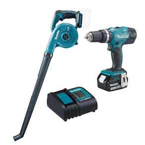 Kit Parafusadeira Aspirador 1 Bateria 3Ah 18V Makita