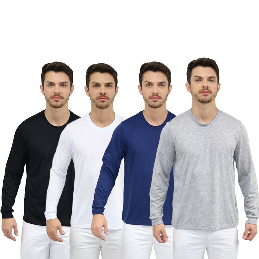 Camiseta Masculina Manga Longa