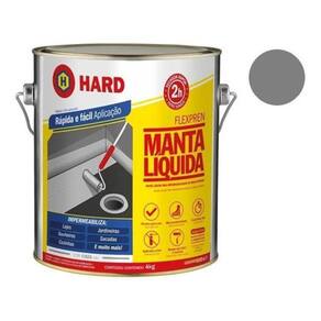 Manta Liquida Ms Polymer Cores 4Kg - Hard Flexpren - Cinza