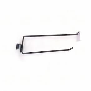 Gancheira Simples Amapa Com Porta Etiqueta 25Cm Preto