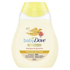 Shampoo Dove Baby Hidratação Glicerinada 200ml
