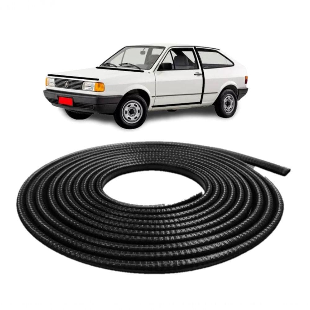 Borracha Protetor Borda Porta Gol Quadrado Couro Cobra 5M