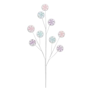 Pick Com Candys Canes Colorido Com 1 Un 75x15x1cm 1026063