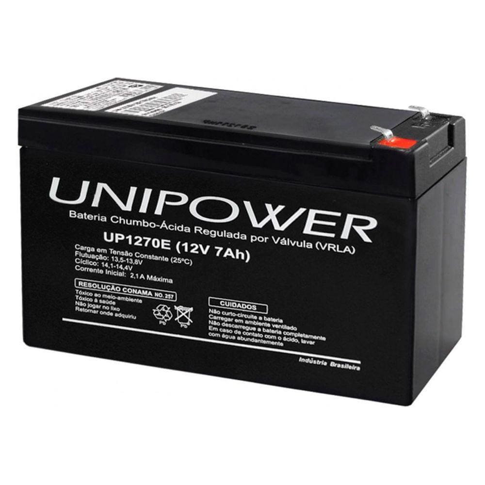 Bateria 12V 7,0Ah (Up1270E)F187