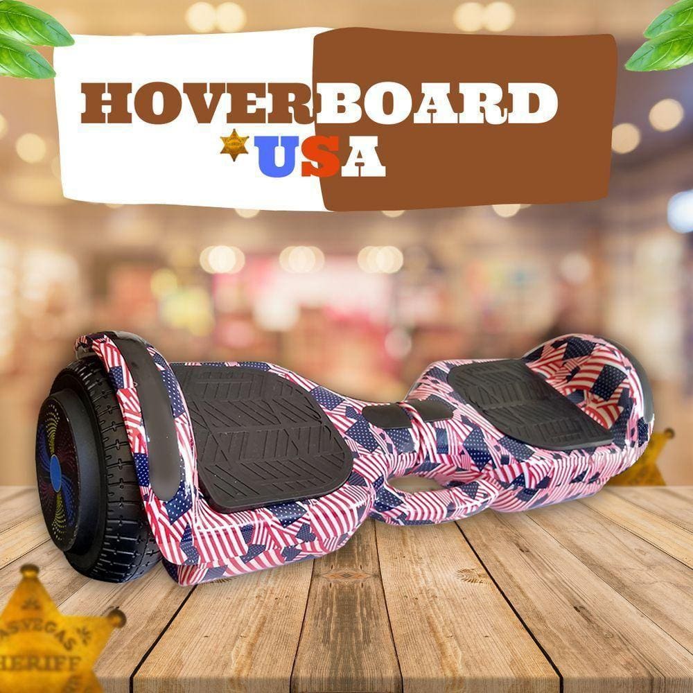 Hoverboard Infantil Skate Elétrico Texas America Led USA